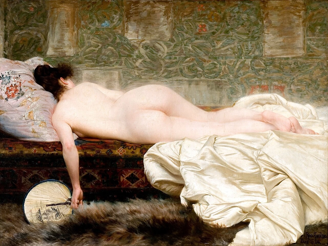 Studio di una donna, 1884 - Museo Nazionale di Belle Arti, Rio de Janeiro